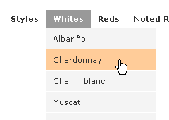 CSS drop-down menus: how to keep the top level selected when hovering over a sub-menu