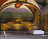 The decorated chapel underscore the Instituto's artistic exploration